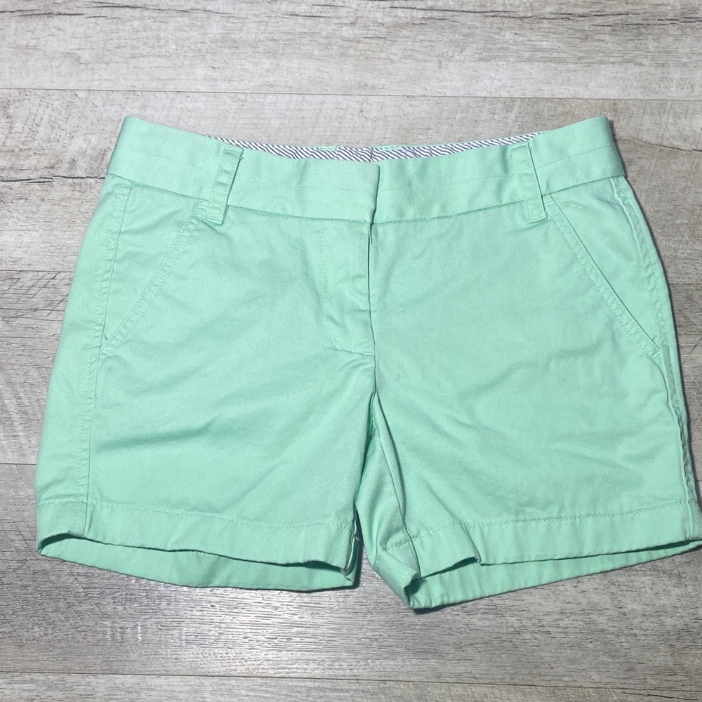 J. Crew Mint Green Women's Bermudas